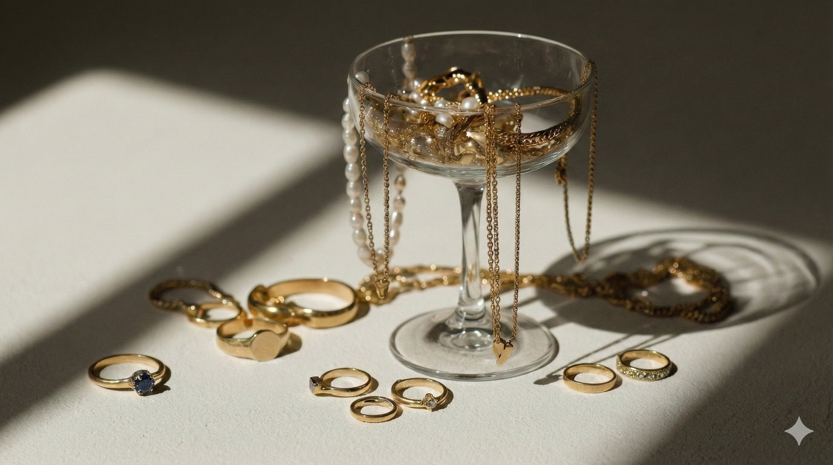 3 flowers placed in a vintage glass jar with a soft green background.